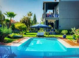 Villas 95 Appart'Hôtel, apartmen servis di Marrakech