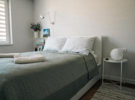 Grey Green Studio Apartment, viešbutis Birštone, netoliese – Balio Sruogos paminklas Birštone