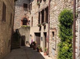Casa in Umbria, lacný hotel v destinácii Monte Castello di Vibio