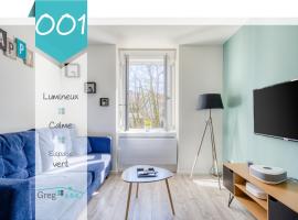 Le 001-GregIMMO-Appart'Hôtel, budgethotell i Audincourt
