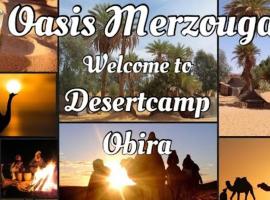 Obira Oasis Merzouga Camp, hotell sihtkohas Merzouga