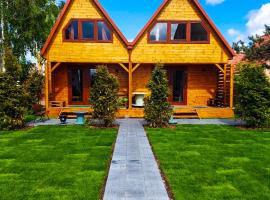 Domki drewniane całoroczne Zielona Łeba – hotel w Łebie