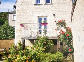 Maison au calme avec terrasse et jardin, casa vacacional en Chinon