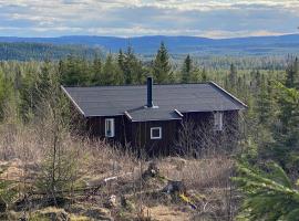 Cozy forest cabin with amazing mountain view, holiday rental in Torsby