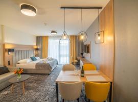 Lux apartmán v hoteli Akvamarín Bešenová, serviced apartment in Bešeňová