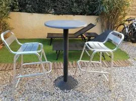 Studio cabine valras plage 300m de la mer