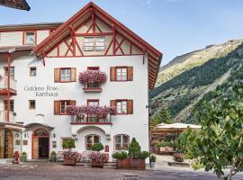 Goldene Rose Karthaus a member of Small Luxury Hotels of the World, hotel a Senales