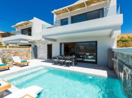 Villa Smili-Naiades/3 bedrooms, luxury, beachfront, luxury hotel in Plakias