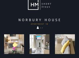 Norbury House - Apratment 1b, готель у місті Norbury