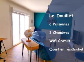 Le Douillet par Picardie Homes, hotell med parkeringsplass i Crouy
