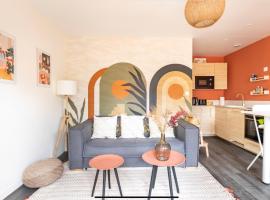 Le 102, Maison avec Terrasse et parking Gare de ROUEN