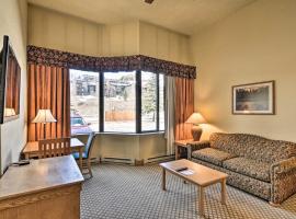 Cozy Colorado Studio Near Crested Butte Ski Slopes, hotel met jacuzzi's in Crested Butte