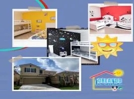 Marvelous Villa, South facing pool and hot tub, themed bedrooms near Disney