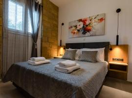 Rikanthos Stone Sea View Apartment: Falelianá şehrinde bir otoparklı otel