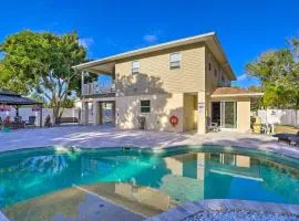 Modern Clearwater Home with Deck 9 Mi to Beach
