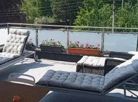 liège 4420 rue jean Jaurès 45 grande maison joyeuse avec terrasse 30m2 pour 8 personnes maximum