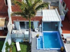 Villa con piscina privada Palmeras Home, hotell i Las Palmas de Gran Canaria