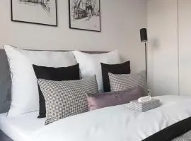 Apartament 150 Zaspa VVita z ogrodem i tarasem