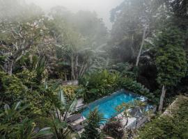 Aji Lodge Bungalow, hotell i Ubud