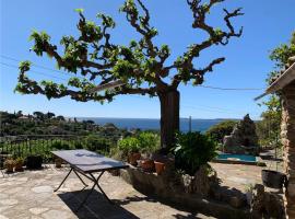 Villa Provençale avec vue mer panoramique, hotel Le Lavandouban