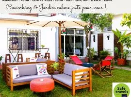 Villa Mahefa - WIFI - Canal Plus - Terrasse & Jardin