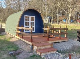 Pod 4, camping de luxo em Skail