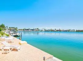 Waterfront home with pool, spa and 2nd floor balcony