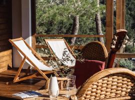 Nature House with a wooden porch - Pasika, house Tonka, villa in Pučišća