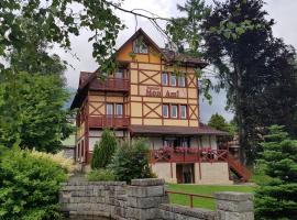 Penzión Villa Mon Ami, hôtel à Nový Smokovec