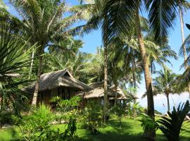 Camiguin Volcan Beach Eco Retreat & Dive Resort, hotel v Mambajaoju