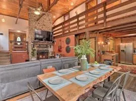 Deck and Fire Pit Cozy Pocono Mountain Home