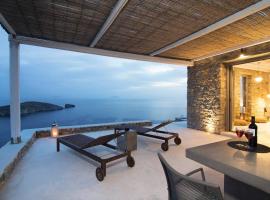 Dreamy Cycladic Luxury Summer House 2, cabaña o casa de campo en Serifos