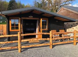 Luxury Cabin in the Magical Galloway Forest Park – dom wakacyjny w mieście Newton Stewart