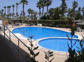 1ª línea de playa, Marina D'or, Oropesa del Mar, hotel com piscina em El Borseral