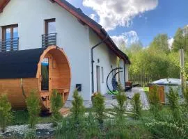 Willa w Brzozach Sznurki Spokojna 1 - Chmielno, Kaszuby, dom, jezioro