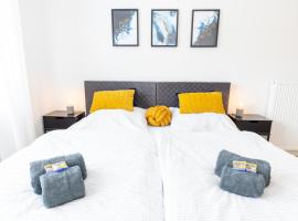 란슈타인에 위치한 호텔 Rhein-Lahn Living - Modernes Design - Kontaktloser Zugang - Zentrale Lage nahe Rhein und Martinsburg - Apartments mit Küche & Wohnzimmer