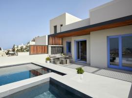 My Santorini Villa, Pyrgos Luxury、ピルゴスのホテル