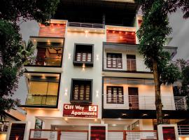 Cliff Way Apartments, apartament din Varkala