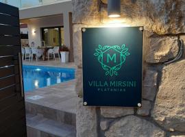 Platanias Villa Mirsini, hotel a Plataniás