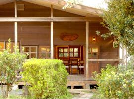 so-an morie, campsite in Higashiizu