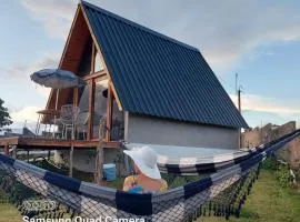 Cabanas Bouganville、モンテ・ダス・ガメレイラスのコテージ