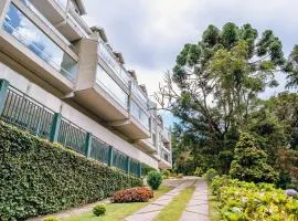 Aconchegante apartamento em Campos do Jordão, região Capivari - PET friendly#