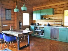 Norwegisches Blockhaus mit Gartensauna, caba&ntilde;a en Bad M&uuml;nstereifel