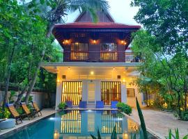 My Key Polanka Pirvate Villa with Pool, vila di Siem Reap