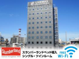 HOTEL LiVEMAX Okazaki, hotell i Okazaki