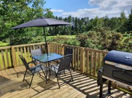 Beautiful Borders Cabin, hotel económico en Jedburgh