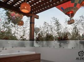 LUJOSA SUITE+JACUZZI PRIVADO+ZONA ARQUEOLÓGICA，San Martín de las Pirámides的公寓