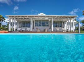 Villa TerraViva St Fran&ccedil;ois, jardin, piscine, 8 pers