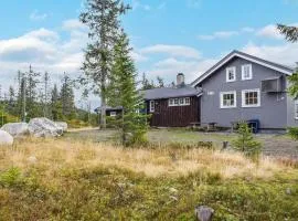 Awesome Home In Sjusjen With Kitchen