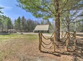 Rural Manistique Home Yard, Near Boat Launch